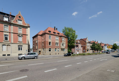 Foto der Gebäudeansicht der Kammern Ludwigsburg des Arbeitsgerichts Stuttgart