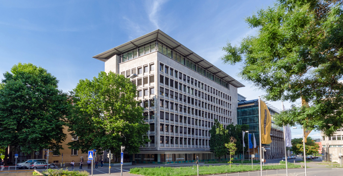 Das Foto zeigt das Gebäude des Landesarbeitsgerichts Baden-Württemberg - Kammern Stuttgart - 